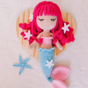 Receita PDF Sereia Amigurumi