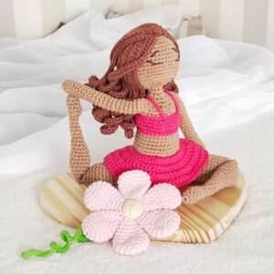 Receita PDF Rose Amigurumi