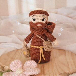 Receita PDF São Longuinho Amigurumi